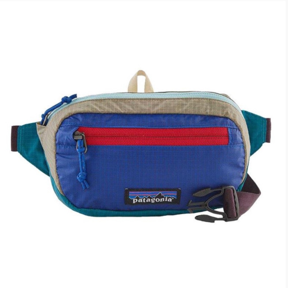 💙 Patagonia Lightweight Hip Pack – Blue Multi 🌊
